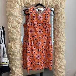 Kate Spade fitted vibrant color dress